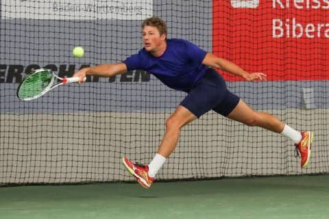 Lukas Ollert German Championships 2018 Tennis German Championships 2018 German Championships Biberach at the Riss Baden Wuerttemberg Germany 14 December 2018 Â Copyright: xJuergenxHasenkopfx