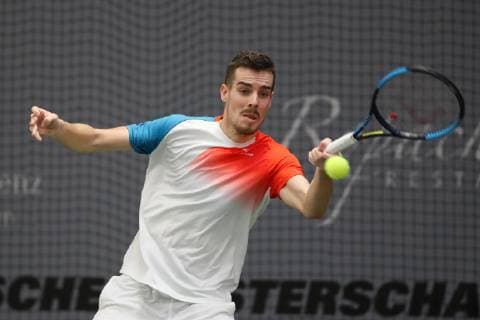 Mats Moraing German Championships 2018 Tennis German Championships 2018 German Championships Biberach at the Riss Baden Wuerttemberg Germany 14 December 2018 Â Copyright: xJuergenxHasenkopfx