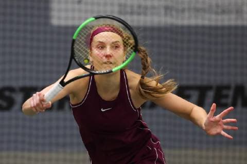 Antonia Lottner German Championships 2018 Tennis German Championships 2018 German Championships Biberach at the Riss Baden Wuerttemberg Germany 14 December 2018 Â Copyright: xJuergenxHasenkopfx