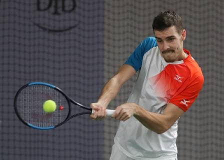 Mats Moraing German Championships 2018 Tennis German Championships 2018 German Championships Biberach at the Riss Baden Wuerttemberg Germany 14 December 2018 Â Copyright: xJuergenxHasenkopfx