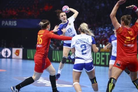 Handball, Damen EM, Halbfinale, Russland - Rumänien Anna Vyakhireva (Russie) HANDBALL : Russie vs Roumanie - Demie Finale Euro feminin - 14 12 2018 GwendolineLeGoff Panoramic 