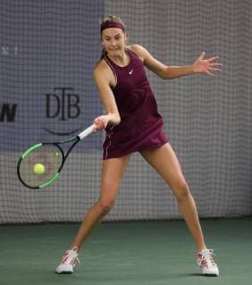 Antonia Lottner German Championships 2018 Tennis German Championships 2018 German Championships Biberach at the Riss Baden Wuerttemberg Germany 14 December 2018 Â Copyright: xJuergenxHasenkopfx