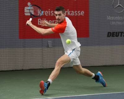 Mats Moraing German Championships 2018 Tennis German Championships 2018 German Championships Biberach at the Riss Baden Wuerttemberg Germany 14 December 2018 Â Copyright: xJuergenxHasenkopfx