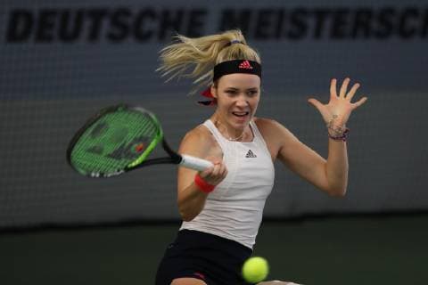 Katharina Hobgarski German Championships 2018 Tennis German Championships 2018 German Championships Biberach at the Riss Baden Wuerttemberg Germany 14 December 2018 Â Copyright: xJuergenxHasenkopfx