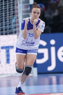 Handball, Damen EM, Halbfinale, Russland - Rumänien Joie Anna Vyakhireva (Russie) HANDBALL : Russie vs Roumanie - Demie Finale Euro feminin - 14 12 2018 GwendolineLeGoff Panoramic 