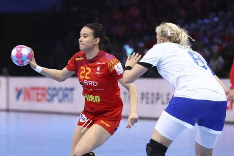 Handball, Damen EM, Halbfinale, Russland - Rumänien Elena Cristina Florica (Roumanie) HANDBALL : Russie vs Roumanie - Demie Finale Euro feminin - 14 12 2018 GwendolineLeGoff Panoramic 