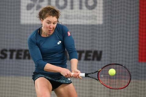 Anna Lena Friedsam German Championships 2018 Tennis German Championships 2018 German Championships Biberach an der Riss Baden Wuerttemberg Germany 15 December 2018 Â Copyright: xJuergenxHasenkopfx