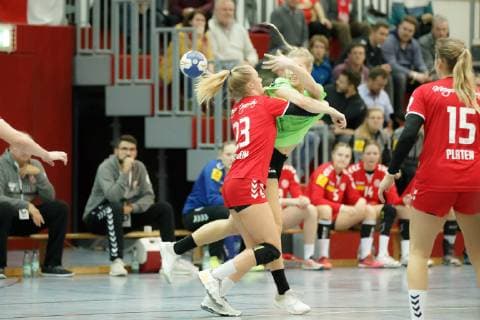 1 FSV Mainz 05 Fuechse Berlin 15 12 2018 GER Handball at Denise Groheim 23 1 FSV Mainz 05 Vanessa Magg 77 Fuechse Berlin Eibner Press Photo Ulrich Scherbaum 1 FSV Mainz 05 Fuechse Berlin Mainz Copyright: xEIBNER UlixScherbaumx EP_USM