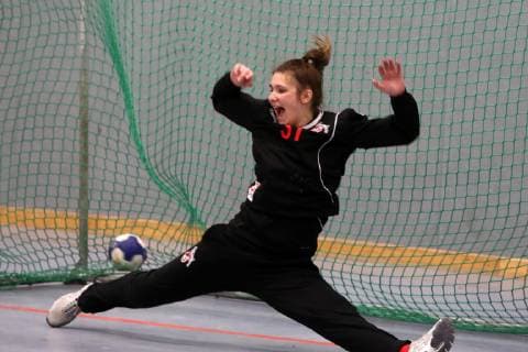 Sport 1 FC Köln vs TV Aldekerk 07 Handball Women 3 Bundesliga West Julie Baerthel 1 FC Köln 15 12 2018