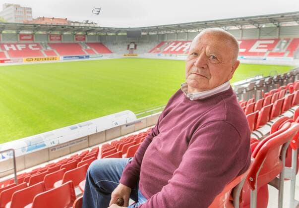 Klaus Urbanczyk at the Erdgas Sportpark in Halle on 29 05 15 Halle Sachsen Anhalt Germany