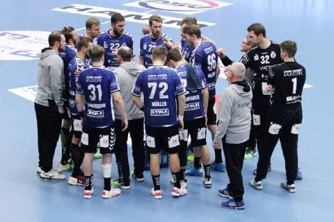 time-out VfL Luebeck Schwartau ASV Hamm Westfalen vs VfL Luebeck Schwartau Handball 2 Bundesliga 21 12 2018 ASV Hamm Westfalen vs VfL Luebeck Schwartau Handball 2 Bundesliga 21 12 2018 Hamm Copyright: xEIBNER JanxStrohdiekx EP_JSK
