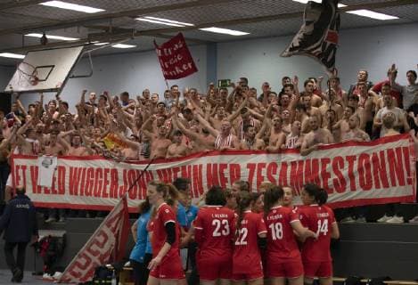 1 FC Köln Bayer Leverkusen II Handball 3 League European School Cologne Germany Date 22 12 2018 Ultra Support