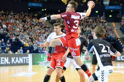 Handball Sports Club Hamburg vs. TuSEM Essen Handball 2 Bundesliga 23 12 18 Jonas Ellwanger Nr 3 TuSEM Essen Handball Sports Club Hamburg vs. TuSEM Essen Handball 2 Bundesliga 23 12 18 xtsx
