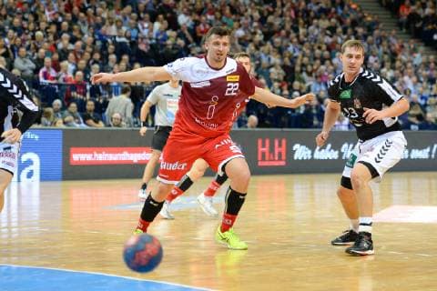 Handball Sports Club Hamburg vs. TuSEM Essen Handball 2 Bundesliga 23 12 18 Dennis Szczesny Nr 22 TuSEM Essen Handball Sports Club Hamburg vs. TuSEM Essen Handball 2 Bundesliga 23 12 18 xtsx