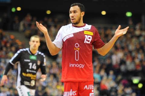 Handball Sports Club Hamburg vs. TuSEM Essen Handball 2 Bundesliga 23 12 18 David Cyrill Akakpo Nr 19 TuSEM Essen Handball Sports Club Hamburg vs. TuSEM Essen Handball 2 Bundesliga 23 12 18 xtsx