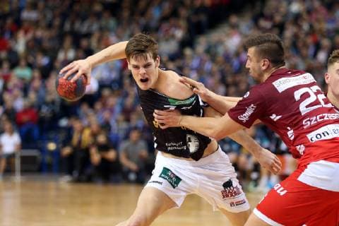 Handball Handball 2 League 2018 2019 Handball Sports Club Hamburg vs. TuSEM Essen Leif Tissier Hamburg Dennis Szczesny Essen Barclaycard Arena Hamburg