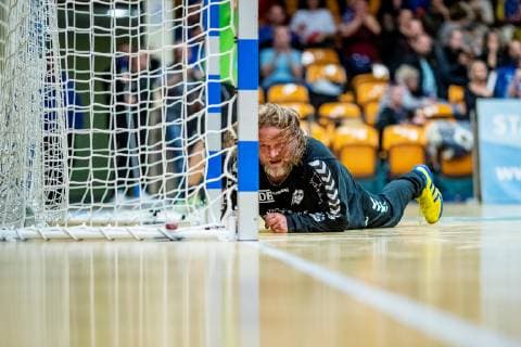 Radek Motlik 70 Dessau Rosslauer HV 06 during the DKB Handball 2 Bundesliga match between Dessau Rosslauer HV 06 and HSC Coburg in the Anhalt Arena on 23 December 2018 in Bauhausstadt Dessau Sachsen Anhalt Saxony Anhalt Germany Germany HB 2BL Dessau Rosslauer HV 06 HSC Coburg Dessau Copyright: xEIBNER HartmutxBoesenerx EP_HBR