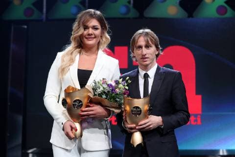 Sport Themen der Woche KW52 Sport Bilder des Tages Best athletes 26.12.2018., Zagreb - Selection of the best athletes of the year by sports magazine Sportske Novosti News) . Winners Sandra Perkovic, Luka Modric.  GoranxStanzl PIXSELL