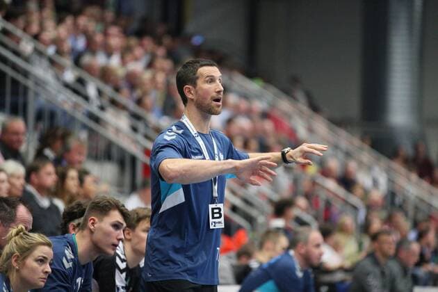 Torsten Jansen coach handball sports club Hamburg gesticulated on the sidelines ASV Hamm Westphalia vs. handball sports club Hamburg handball 2 Bundesliga 26 12 2018 ASV Hamm Westphalia vs. handball sports club Hamburg handball 2 Bundesliga 26 12 2018 Hamm Copyright: xEIBNER JanxStrohdiekx EP_JSK
