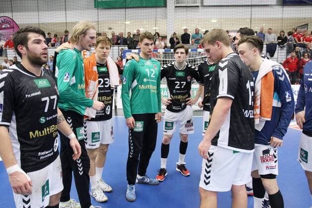 Disappointment at Handball Sportverein Hamburg ASV Hamm Westfalen vs Handball Sportverein Hamburg Handball 2 Bundesliga 26 12 2018 ASV Hamm Westfalen vs Handball Sportverein Hamburg Handball 2 Bundesliga 26 12 2018 Hamm Copyright: xEIBNER JanxStrohdiekx EP_JSK