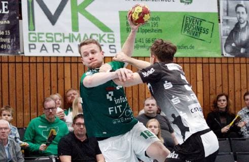 v li Steffen Kaufmann DJK Rimpar Wölfe Jonas Ellwanger TuSEM Essen DKB 2 Handball Bundesliga DJK Rimpar Wölfe TuSEM Essen DFL DFB REGULATIONS PROHIBIT ANY USE OF PHOTOGRAPHS AS IMAGE SEQUENCES AND OR QUASI VIDEO xfskrx