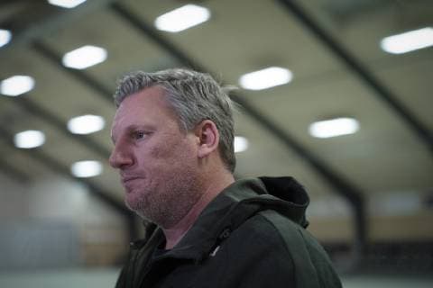 Landstraener Nikolaj Jacobsen The Danish mens team trains ahead of the Handball World Cup in the Northwest Hall in Herning Friday 28 December 2018 Herning Denmark, detectedSourceLanguage  Copyright: www.BoAmstrup.dk BoxAmstrupx cop103 spdk20181228-184303-L