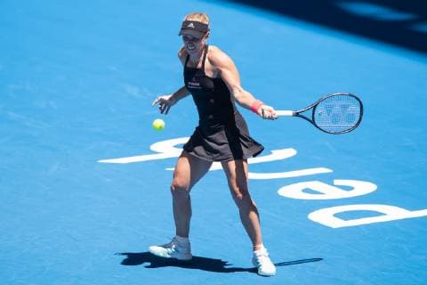Angelique Kerber Tennis Hopman Cup 2019 ITF RAC Arena Perth Western Australia Australia 30 December 2018 Â Copyright: xJuergenxHasenkopfx