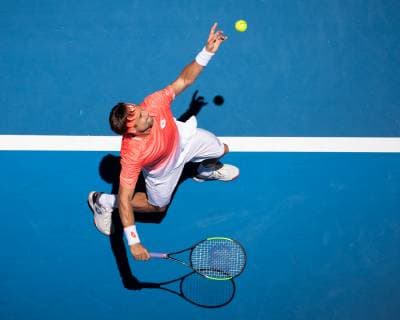 David Ferrer Tennis Hopman Cup 2019 ITF RAC Arena Perth Western Australia Australia 30 December 2018 Â Copyright: xJuergenxHasenkopfx