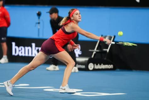 Belinda Bencic Tennis Hopman Cup 2019 ITF RAC Arena Perth Western Australia Australia 30 December 2018 Â Copyright: xJuergenxHasenkopfx