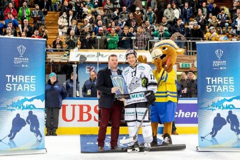 30 12 2018 Ice Hockey Season 2018 2019 Spengler Cup Semifinals Team Canada Thomas Sabo Ice Tigers Icetigers Nuremberg ThHa Patrick Reimer 17 Thomas Sabo Ice Tigers