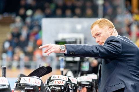 30 12 2018 Ice Hockey Season 2018 2019 Spengler Cup Semifinal Team Canada Thomas Sabo Ice Tigers Icetigers Nürnberg ThHa Gordie Dwyer Co Trainer Team Canada