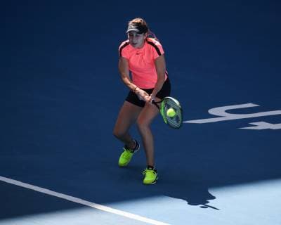 Belinda Bencic Training Tennis Hopman Cup New Year™s Eve Gala ITF Crown Perth Grand Ballroom Perth Western Australia Australia 1 January 2019 Â Copyright: xJuergenxHasenkopfx