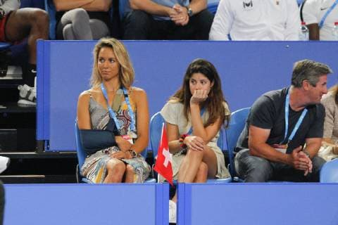 1st January 2019, RAC Arena, Perth, Australia; Hopman Cup Tennis, sponsored by Mastercard; Australian surfing champion Sally Fitzgibbons watches the match between Serena Williams and Belinda Bencic  ActionPlus12091956 DavidxWoodley