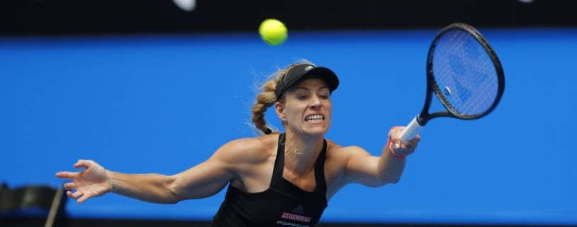 Sport Bilder des Tages 2nd January 2019, RAC Arena, Perth, Australia; Hopman Cup Tennis, sponsored by Mastercard; Angelique Kerber of Team Germany plays a forehand shot against Alize Cornet of Team France  ActionPlus12092271 DavidxWoodley
