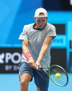 Lucas Pouille Tennis Hopman Cup 2019 ITF RAC Arena Perth Western Australia Australia 2 January 2019 Â Copyright: xJuergenxHasenkopfx