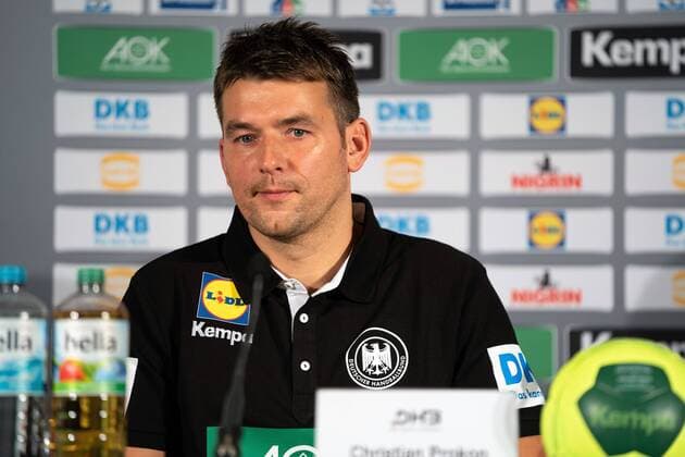 Christian Prokop National Player and National Captain Portrait Press Conference PK Handball World Championship 2019 German Handball Federation DHB Hamburg Hamburg Germany Hotel Treudelberg