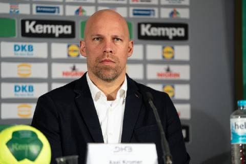 Axel Kromer Board Member Sport DHB Portrait Portrait Press Conference PK Handball World Championship 2019 German Handball Federation DHB Hamburg Hamburg Germany Hotel Treudelberg