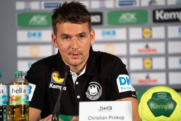 Christian Prokop National Player and National Captain Portrait Press Conference PK Handball World Championship 2019 German Handball Federation DHB Hamburg Hamburg Germany Hotel Treudelberg