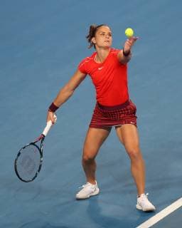 Maria Sakkari Tennis Hopman Cup 2019 ITF RAC Arena Perth Western Australia Australia 3 January 2019 Â Copyright: xJuergenxHasenkopfx