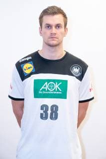 Fabian Böhm Press Conference PK Handball World Championship 2019 German Handball Federation DHB Hamburg Hamburg Germany Hotel Treudelberg