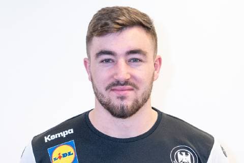 Jannik Kohlbacher District Press Conference PK Handball World Championship 2019 German Handball Federation DHB Hamburg Hamburg Germany Hotel Treudelberg
