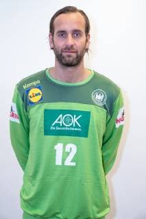 Silvio Heinevetter Tor Tor Torwärt Torhüter Press conference PK Handball World Championship 2019 German Handball Federation DHB Hamburg Hamburg Germany Hotel Treudelberg