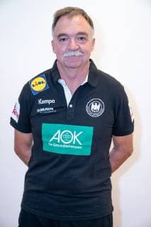 Team Physician Prof Dr Kurt Steuer Press Conference PK Handball World Championship 2019 German Handball Federation DHB Hamburg Hamburg Germany Hotel Treudelberg