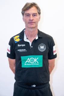 Physiotherapist Peter Gräschus Press Conference PK Handball World Championship 2019 German Handball Federation DHB Hamburg Hamburg Germany Hotel Treudelberg