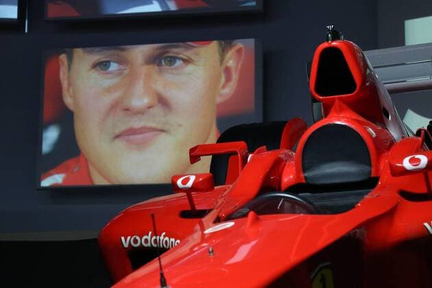 Sport Themen der Woche KW01 Sport Bilder des Tages MODENA. INAUGURATION OF THE MICHAEL 50 EXHIBITION AT THE FERRARI MUSEUM OF MARANELLO ON THE OCCASION OF THE 50th BIRTHDAY OF MICHAEL SCHUMACHER. IN THE PHOTO ONE FORMULA 1 GUIDED BY SCHUMACHER IN ITS YEARS AT FERRARI (ROBERTO BRANCOLINI, MODENA - 2019-01-03) p.s. la foto e utilizzabile nel rispetto del contesto in cui e stata scattata, e senza intento diffamatorio del decoro delle persone rappresentate  Copyright: xROBERTOxBRANCOLINIx xIPAx xFOTOGRAMMAx