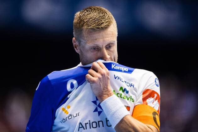 190103 Gudjon Valur Sigurdsson of Iceland during the Gjensidige Cup match between Norway and Iceland on January 3 2019 in Oslo Photo Vegard Wivestad Grott BILDBYRAN code VG 170266, detectedSourceLanguage  Copyright: VEGARDxWIVESTADxGRoTT BB190103BB465