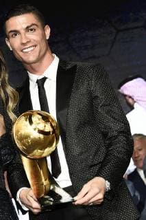 Sport Themen der Woche KW01 Sport Bilder des Tages Foto Fabio Ferrari - LaPresse 03 Gennaio 2019 Dubai ( Emirati Arabi ) Globe Soccer Award 2019 - Decima Edizione. Nella foto:Cristiano Ronaldo photo Fabio Ferrari LaPresse January 03, 2019 Dubai (Unated Arab Emirate) Sport Globe Soccer Award 2016 - 10th Edition. In the pic: Cristiano Ronaldo  Copyright: xFabioxFerrari LaPresse LaPresse x