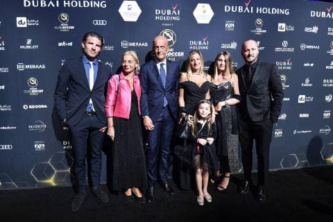 Photo LaPresse - Marco Alpozzi January 03, 2019 Dubai, United Arab Emirate Globe Soccer Award 2019 - 10th edition In the pic: Pierluigi Collina  Copyright: xMarcoxAlpozzi LaPressex