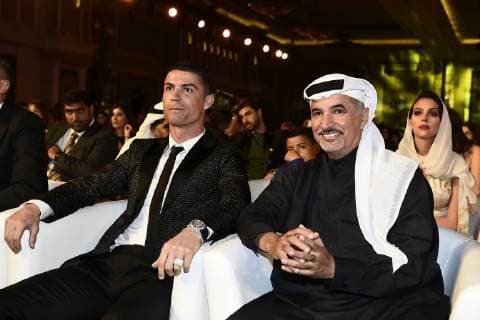 Foto Fabio Ferrari - LaPresse 03 Gennaio 2019 Dubai ( Emirati Arabi ) Globe Soccer Award 2019 - Decima Edizione. Nella foto: Cristiano Ronaldo photo Fabio Ferrari LaPresse January 03, 2019 Dubai (Unated Arab Emirate) Sport Globe Soccer Award 2016 - 10th Edition. In the pic: Cristiano Roanaldo  Copyright: xFabioxFerrari LaPresse LaPresse x
