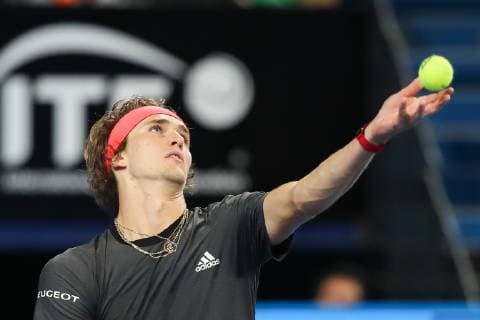 Alexander Zverev Tennis Hopman Cup 2019 ITF RAC Arena Perth Western Australia Australia 4 January 2019 Â Copyright: xJuergenxHasenkopfx